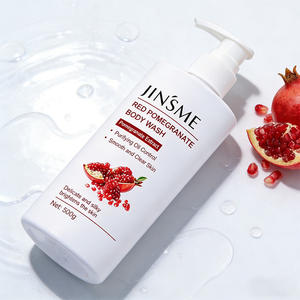 Gel Douche Corps à la Grenade OEM ODM 500ml Anti-Âge Nourrissant Éclaircissant pour Femmes Tous Types de Peau Marque Privée - Product Image 5