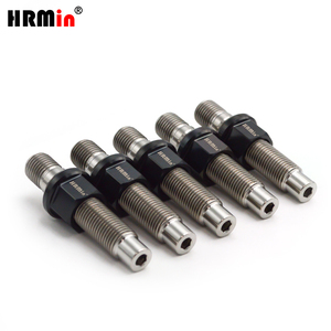 HRMin Gr.5 titane Ti-6Al-4V boulon <span class=keywords><strong>de</strong></span> voiture <span class=keywords><strong>goujon</strong></span> titane <span class=keywords><strong>goujon</strong></span> <span class=keywords><strong>de</strong></span> <span class=keywords><strong>roue</strong></span> avec boule SeatTitanium écrou <span class=keywords><strong>de</strong></span> <span class=keywords><strong>roue</strong></span> M14 * 1.5mm pour <span class=keywords><strong>VW</strong></span> AUDI Racing - Product Image 2