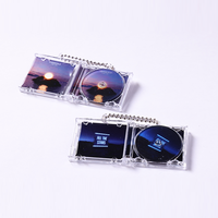 Boîte Professionnelle Personnalisée pour Album Vinyle, Porte-Clés Kpop Mini NFC CD, Étui Mini CD, Personnalisez Votre Morceau ou Album de Musique Préféré