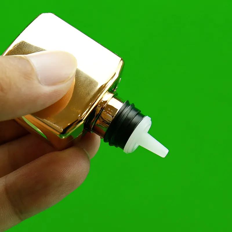 Flacon compte-gouttes liquide en plastique HDPE capacité 2ml 5ml 10ml pour cils gouttes oculaires jus de vernis à ongles