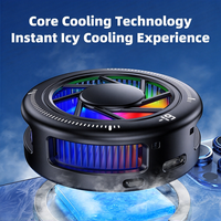 Refroidisseur de téléphone gaming AntarcChill 15W à technologie Peltier, ventilateur de refroidissement à commande IA, dissipateur thermique magnétique pour smartphone, idéal pour l'e-sport et les vidéos en direct