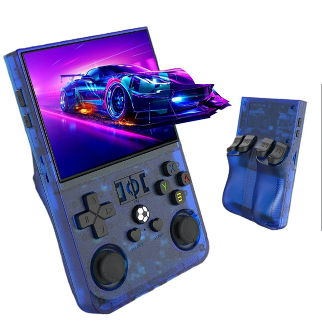 128GB Portable Retro Handheld R36 MAX Video Game Console Built in 22000+ Classic Games Hand Game Consoles 4.0inch Screen