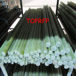 Varillas FRP de epoxi sólido de alta resistencia Varillas de fibra de vidrio en blanco con proceso de pultrusión y longitud personalizada - Product Image 2