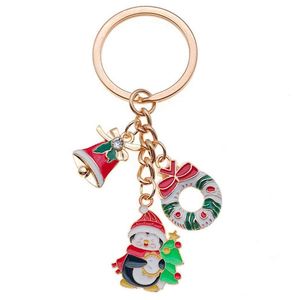 Porte-clés personnalisé de Noël, nouveau, mignon, cadeau Père Noël, accessoire pendentif - Product Image 2