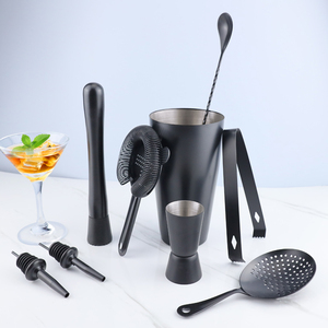 Ensemble de <span class=keywords><strong>shaker</strong></span> à cocktail en acier inoxydable Mixology Ensemble de <span class=keywords><strong>bar</strong></span> <span class=keywords><strong>professionnel</strong></span> pour mélange de boissons, maison, <span class=keywords><strong>bar</strong></span>, fête - Product Image 4