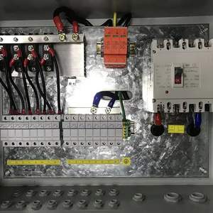 Boîtier de distribution métallique OEM pour systèmes photovoltaïques solaires, 380V AC, avec <span class=keywords><strong>disjoncteur</strong></span> connecté au réseau et protection contre les surtensions, indice de protection IP65, usage industriel - Product Image 5