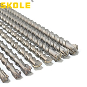 <span class=keywords><strong>Foret</strong></span> à pas droit en carbure de tungstène SDS Plus pour percer le béton <span class=keywords><strong>et</strong></span> l'<span class=keywords><strong>acier</strong></span>, machine de forage Tamrock - Product Image 4