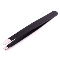 Pinzas para Cejas Flyhigh para Hombres y Mujeres, de Acero Inoxidable, Punta Inclinada, Reutilizables y Duraderas, Ecológicas, para Eliminar Vello Encarnado