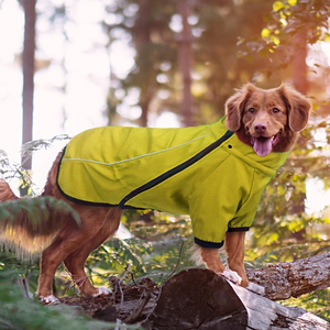 Windproof पालतू जानवर रेनकोट कपड़े प्लेड कुत्ते कपड़े निविड़ अंधकार सांस कुत्ते सर्दियों जैकेट कोट - Product Image 6