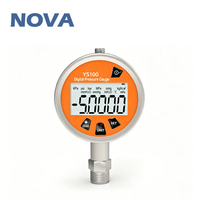 Digital Manometer with Peak Pressure Detection - Multi-Function Digital Barometer & High Precision Pressure Gauge