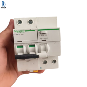 Disjoncteur différentiel IC65N pour téléphone portable 2P 63A avec protection Vigi contre les surcharges et les courts-circuits électriques - Product Image 1
