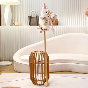 Juguete de peluche unisex transfronterizo con cabeza de caballo para jóvenes, muñeco de caballo de simulación con crin larga, peluche suave, regalo creativo para montar. - Product Image 3