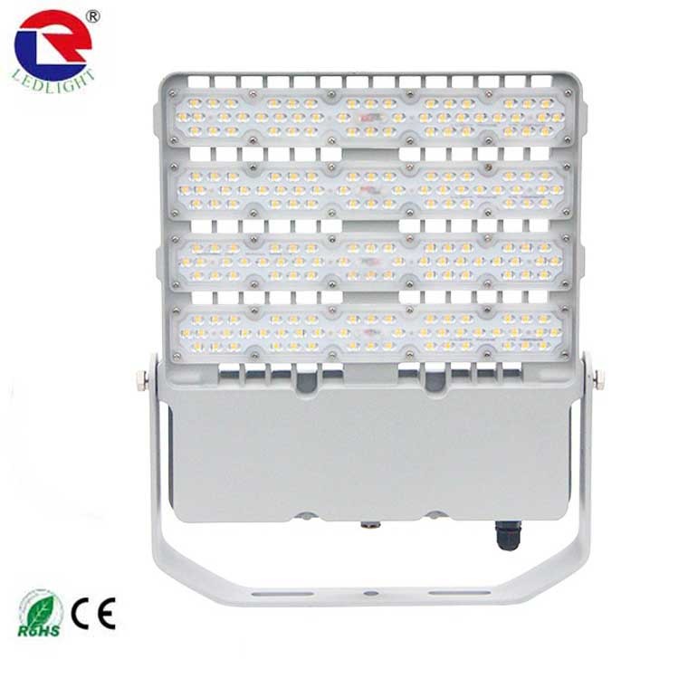 IP66 Led High Mast Lamp 100w 200w 240w Car Park LED Flood Light 90 Degree