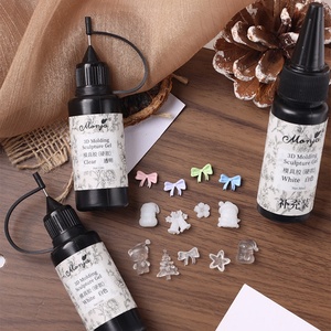 Gel <span class=keywords><strong>de</strong></span> Modelado 3D para Esculturas, 15 ml, Transparente, Blanco, para Arte <span class=keywords><strong>de</strong></span> <span class=keywords><strong>Uñas</strong></span>, Gel <span class=keywords><strong>de</strong></span> Moldeo <span class=keywords><strong>de</strong></span> Cristal para Fototerapia - Product Image 1