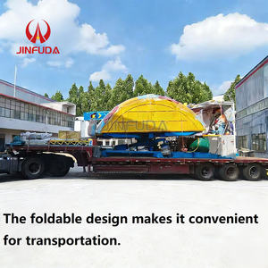 Juego Mecánico Plegable Samb Kids Tagada Disco, Atracciones de Diversión sobre Remolque - Product Image 4