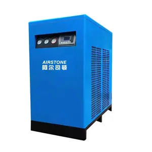Refrigerant type 8bar 10bar 1200 cfm 3 phase 380v 50hz air dryer for 300hp aircompressors