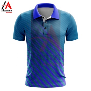 Hombres para Polo Tamaño personalizado y tela Color OEM Venta al por mayor Nuevo diseño Sublimación Impreso Lienzo - Product Image 6