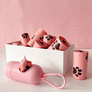 Custom Label Biodegradable Pet Waste Disposal Bag Eco-Friendly Sustainable HDPE+EPI Dog Poop Bag with <b>Compostable</b> Features - Product Image 3