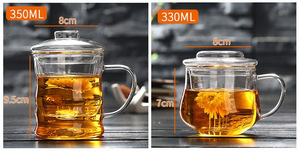 <span class=keywords><strong>Tasse</strong></span> <span class=keywords><strong>à</strong></span> <span class=keywords><strong>thé</strong></span> <span class=keywords><strong>en</strong></span> <span class=keywords><strong>verre</strong></span> borosilicate de 13.5oz avec passoire transparente Conception de floraison <span class=keywords><strong>Tasse</strong></span> <span class=keywords><strong>à</strong></span> <span class=keywords><strong>thé</strong></span> résistante <span class=keywords><strong>à</strong></span> la chaleur pour café et <span class=keywords><strong>thé</strong></span> <span class=keywords><strong>en</strong></span> vrac - Product Image 4