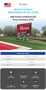 Tela <span class=keywords><strong>LED</strong></span> Fixa Canbest P6 P10 para Exterior 6 X 3M Alta Brilho Outdoor Billboard <span class=keywords><strong>LED</strong></span> 3D para Publicidade - Product Image 6