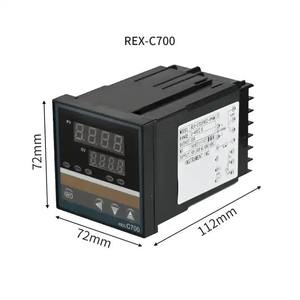 Regolatore di Temperatura PID REX-C100 con Display Digitale, Termostato con Uscita Relè SSR, Compatibile con REX C400 C700 C900, 110V-220VAC, Sensori K E J PT100 CU50 - Product Image 5