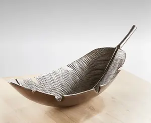 Arte Decorativo Plateado Art Deco, Hecho a Mano en Hierro Fundido, Decoración para el Hogar, Artesanía para Ramadán y Bodas, Artículo Decorativo - Product Image 1