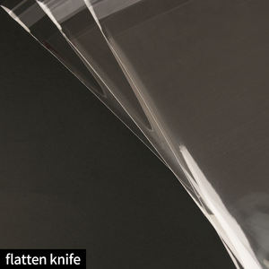 Tas penyimpanan plastik segel berperekat bening tas paket poli OPP 14*17 + 3cm, satu karton 100 buah - Product Image 4