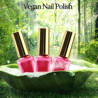 Vernis à ongles permanent professionnel 15ml Halal à base d'eau séchage rapide séchage à l'air régulier Collection de vernis à ongles normaux