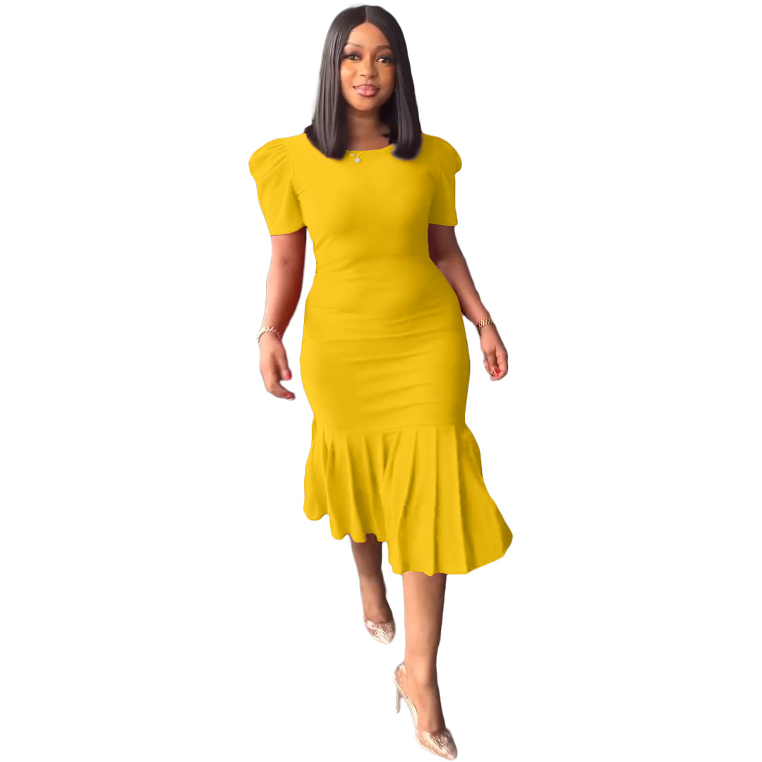 dress with ruching in the middle Tight Ruched Backless Short Party Dress
