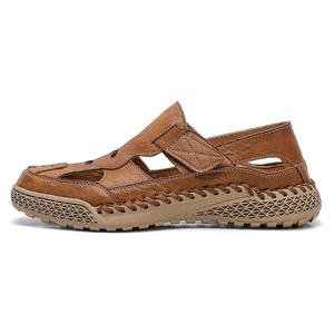 Sandalias de Verano para Hombre 2026, Sandalias de Playa con Punta Cerrada, Sandalias de Moda para Hombre Cosidas a Mano, Tallas Grandes - Product Image 5