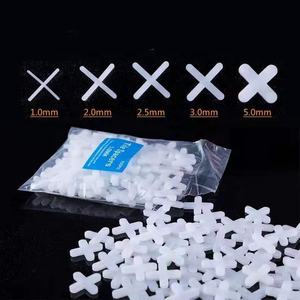 Bianco 1 millimetri tile <span class=keywords><strong>spacer</strong></span> per la parete e pavimento di piastrelle di ceramica/piastrelle di croce - Product Image 2