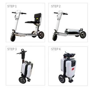 En kaliteli 3 elektrik motorlu mobilet su geçirmez Eldelry güvenli katlanabilir hareketlilik <span class=keywords><strong>Scooter</strong></span> - Product Image 2