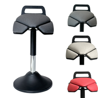 Chaise ergonomique pivotante à 360 degrés, inclinable, design moderne, tabouret oscillant pour position assise active