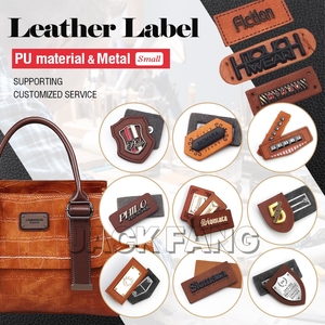 Wholesale Brand <strong>Jeans</strong> Clothing Pu <strong>Label</strong> Embossed Custom Leather Tag Leather logo Garment Leather <strong>Labels</strong> for <strong>Jeans</strong> - Product Image 3