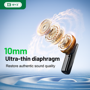 <span class=keywords><strong>Casque</strong></span> sans fil TWS BYZ B59, confort ergonomique, ajustement confortable, charge de type C, écouteurs de sport avec étui miroir élégant - Product Image 6