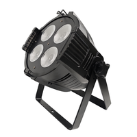 Projecteur de scène ZY LED Slim Par 4*50W CW/WW 200W Blinder COB en alliage d'aluminium avec contrôle DMX512