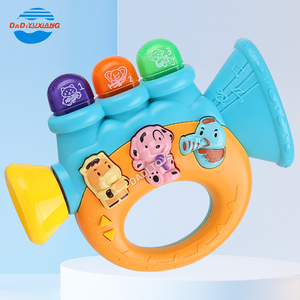 DADI OEM/ODM vente en gros Kida début éducatif jouant Instrument <span class=keywords><strong>de</strong></span> musique dessin animé bébé musique jouet en plastique jouet <span class=keywords><strong>trompette</strong></span> jouet - Product Image 3