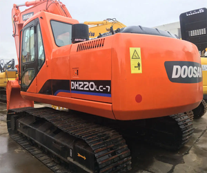 Excavadora usada barata China Doosan Excavadora sobre orugas usada Doosan DH220LC en gran rendimiento para la venta - Product Image 2