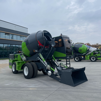 Camion malaxeur à béton autochargeur SQMG 3,5 m³ 360 °   Bétonnière autochargeuse diesel puissante pour chantiers de construction