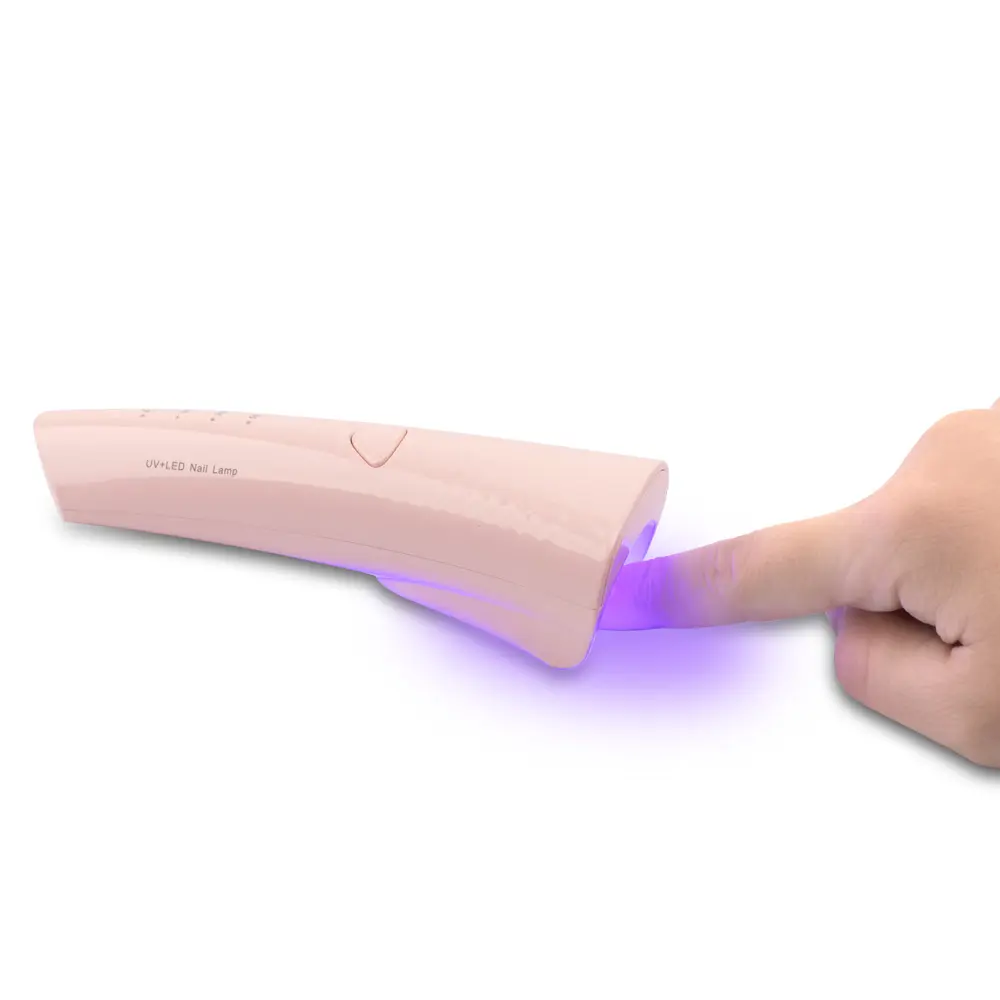 Amazon Hot-sell Mini UV nail Lamp rechargeable Small Nail Dryer for nail art
