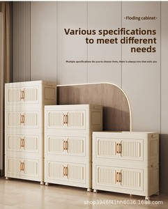Armadio per la conservazione di vestiti per neonati e bambini, extra large, rinforzato, semplice, per <span class=keywords><strong>camera</strong></span> <span class=keywords><strong>da</strong></span> <span class=keywords><strong>letto</strong></span>, con ruote, per snack e giocattoli - Product Image 6