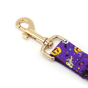 Collar de perro de servicio impreso personalizado de fábrica 2024, soporte de correa, Collar de mascota Animal, collar y correa de perro de Halloween - Product Image 2