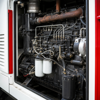 Groupe électrogène diesel silencieux de 15 kW pour alimentation de secours d'urgence LINGGE 3 phases 400V 50Hz