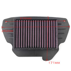 Filtro de entrada de aire reutilizable para motocicleta, elemento limpiador para Honda CB650F, CBR650F, FA, 2014-2018, <span class=keywords><strong>CB</strong></span> <span class=keywords><strong>650F</strong></span>, CBR <span class=keywords><strong>650F</strong></span> - Product Image 3