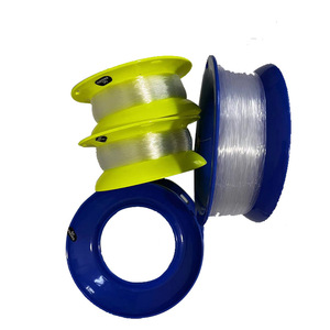 Carrete de pesca giratorio Dongyang, línea de nailon plástico de 100 m, carrete de bobina enrollada a mano para pesca en barco y pesca en el mar. - Product Image 4