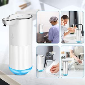 <span class=keywords><strong>Distributeur</strong></span> automatique <span class=keywords><strong>de</strong></span> savon moussant <span class=keywords><strong>Distributeur</strong></span> <span class=keywords><strong>de</strong></span> savon liquide sans contact Support <span class=keywords><strong>mural</strong></span> USB Rechargeable <span class=keywords><strong>Distributeur</strong></span> <span class=keywords><strong>de</strong></span> savon pour les mains pour le ménage - Product Image 6