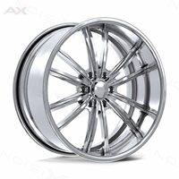 Jantes forgées 2 pièces 20 22 24 pouces 6x5.5 6x139.7 polies à rayons multiples pour Chevrolet Silverado GMC Sierra, jantes de camion personnalisées