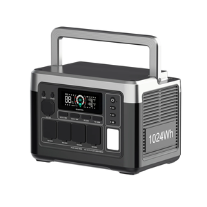 Generador แบตเตอรี่สำรองพลังงานแสงอาทิตย์1800W 110V 220V P1000EPLU ไฟฟ้าสถานีพลังงาน P1000EPLUS แบบพกพา1024Wh - Product Image 1