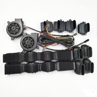 Kipas Pendingin Aliran Udara Besar OEM 2, Sistem Ventilasi Pemanas Kursi 6 Posisi Kemudi, Bantalan PVC, Kursi Interior Sport Mewah yang Nyaman