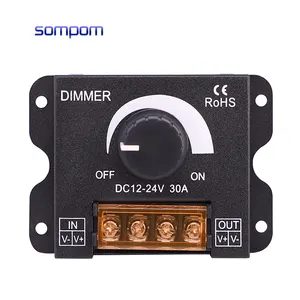 SOMPOM Golden quality Zoom Dimmer LED torcia elettrica per Controller LED telecomando Dimmer DC12V-4V 30A con 24 mesi di garanzia